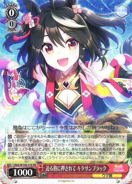 迫る熱に押されて キタサンブラック