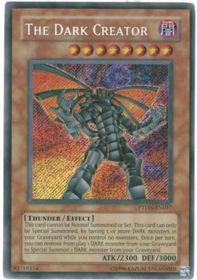 大人気定番商品 遊戯王】 ダーク・クリエイター 英語版 Unlimited PTDN-EN017 遊戯王OCG デュエルモンスターズ