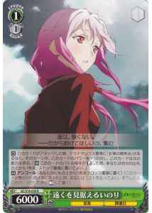 遠くを見据えるいのり