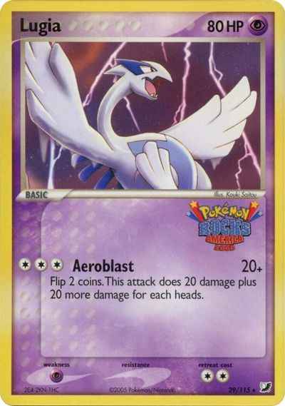 20-60代 人気ファッションブランド Meiji ポケモンカード ルギア レベル100（ポケモンカード カードダスその他