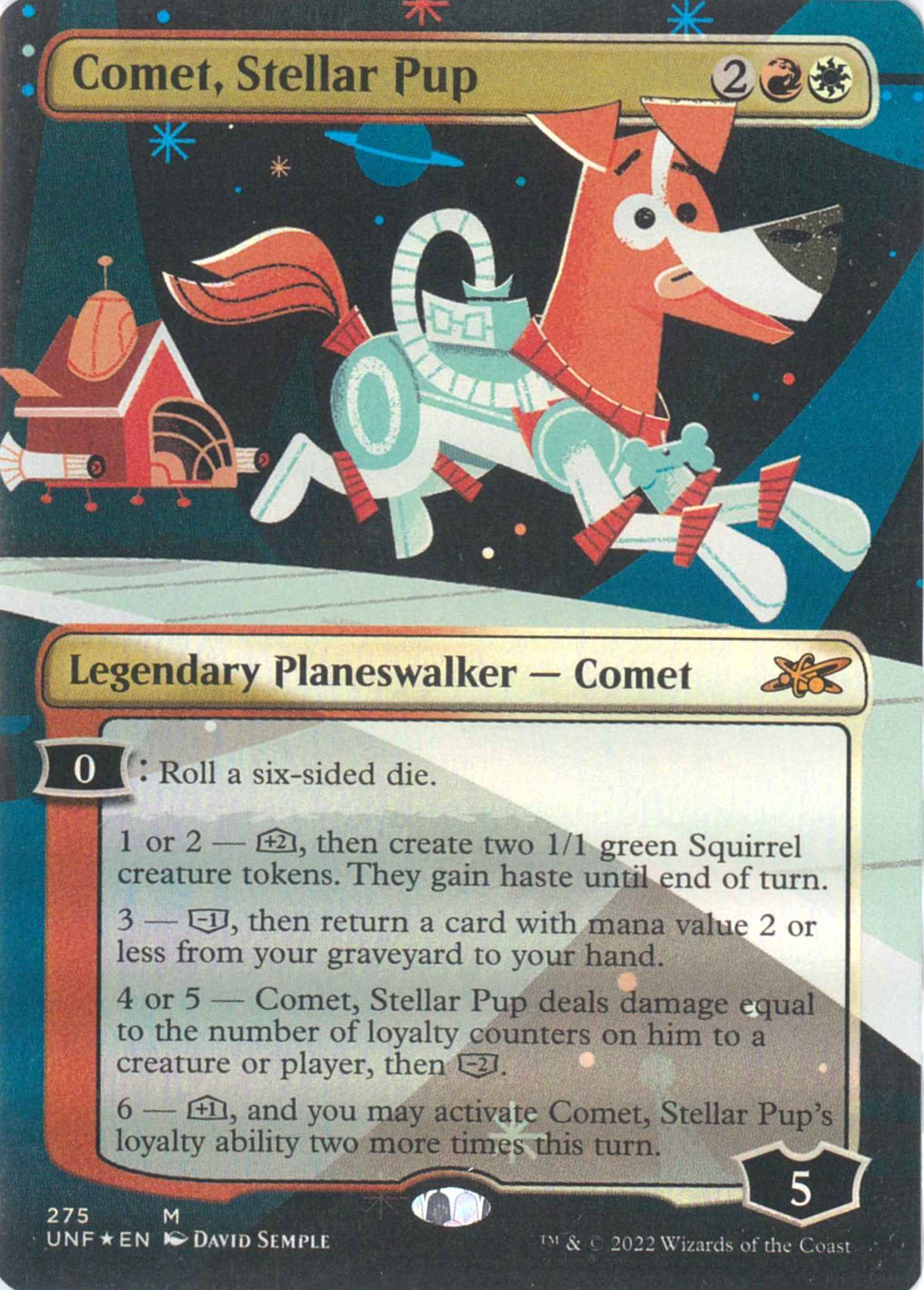 Comet, Stellar Pup(拡張)