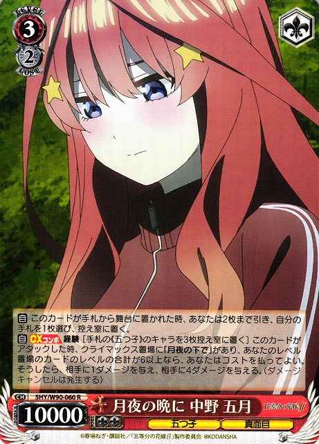 月夜の晩に 中野 五月