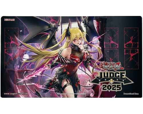 【新品未開封】公式遊戯王 紅涙の魔ラクリモーサ JUDGE 2025プレイマット 遊戯王】 英語版 公式プレイマット 紅涙の魔ラクリモーサ JUDGE 2025