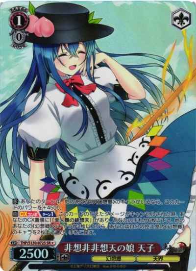 非想非非想天の娘 天子