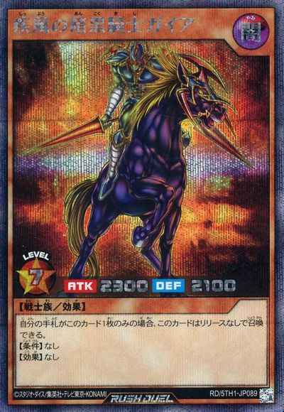 疾風の暗黒騎士ガイア