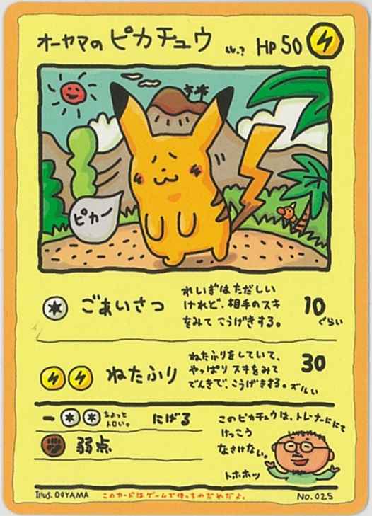 ポケモンカード オーヤマのピカチュウ www.krzysztofbialy.com