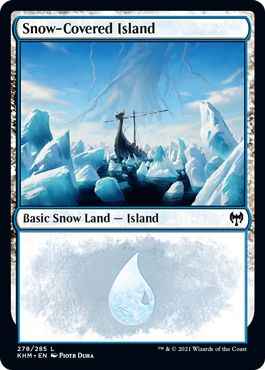 冠雪の島