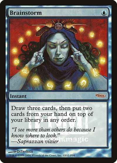 mtg 渦まく知識　FNM プロモ　foil MTG】 渦まく知識 プロモ Foil | トレカの激安通販トレトク【公式】