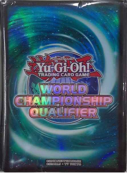 【品】遊戯王　スリーブ WCQ　2017　緑　80枚