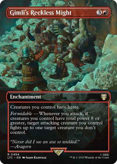 Gimli’s Reckless Might(ボーダー...
