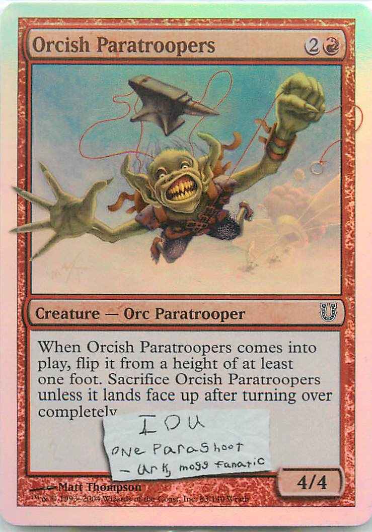 Orcish Paratroopers