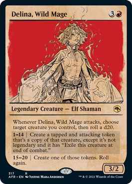 暴走魔導士、デリーナ(ショーケース)