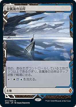 金属海の沿岸
