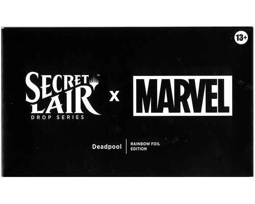 Secret Lair Drop Series 「Secret Lair x Marvel's Deadpool Rainbow Foil Edition」未開封