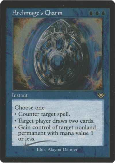 大魔導師の魔除け(旧枠/エッチング)