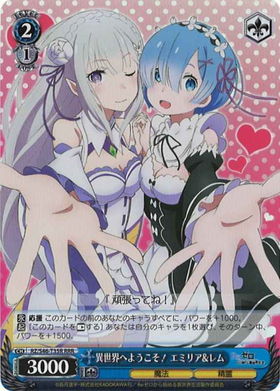 異世界へようこそ! エミリア&レム