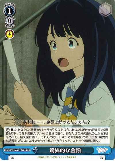 驚異的な金額