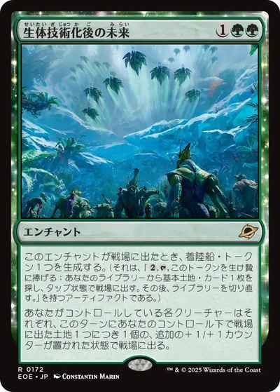 生体技術化後の未来