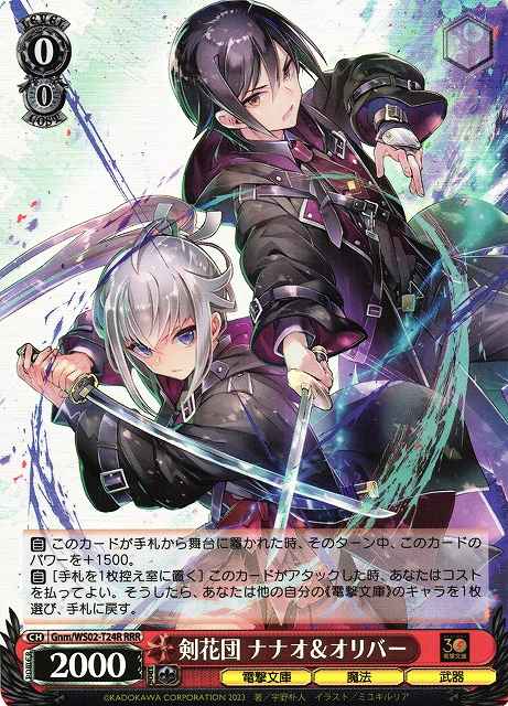 剣花団 ナナオ＆オリバー