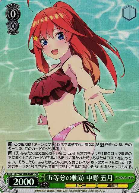 五等分の軌跡 中野 五月