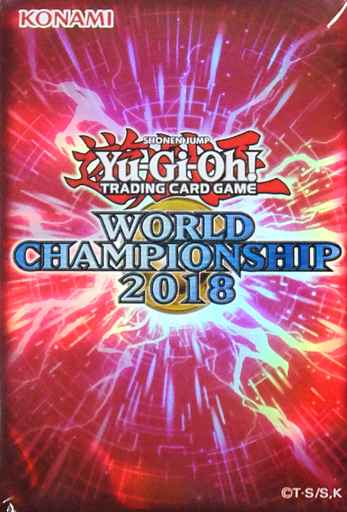 遊戯王】 World Championship 2018 スリーブ WCS 赤 100枚入り 未開封 ...