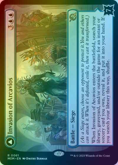 アルケヴィオスへの侵攻