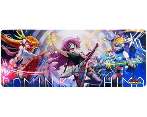 遊戯王　ロミン　プレイマット① 遊戯王ﾗｯｼｭﾃﾞｭｴﾙ】 プレイマット ロミン＆プリマギターナ