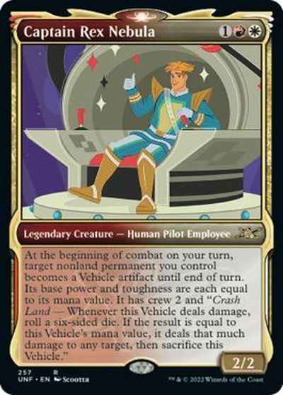 Captain Rex Nebula(ショーケース)
