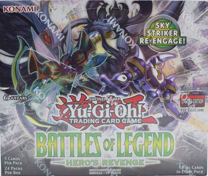 【遊戯王】 遊戯王 英語版 Battles of Legend：Hero’s Revenge 1st 未開封 BOX | トレカの激安通販