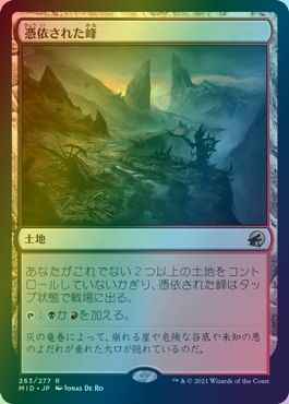 憑依された峰