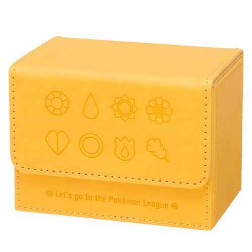 ポケモンカード ポケモンカードゲーム フリップデッキケース Gym Badges Kt Yellow トレカの激安通販トレトク 公式