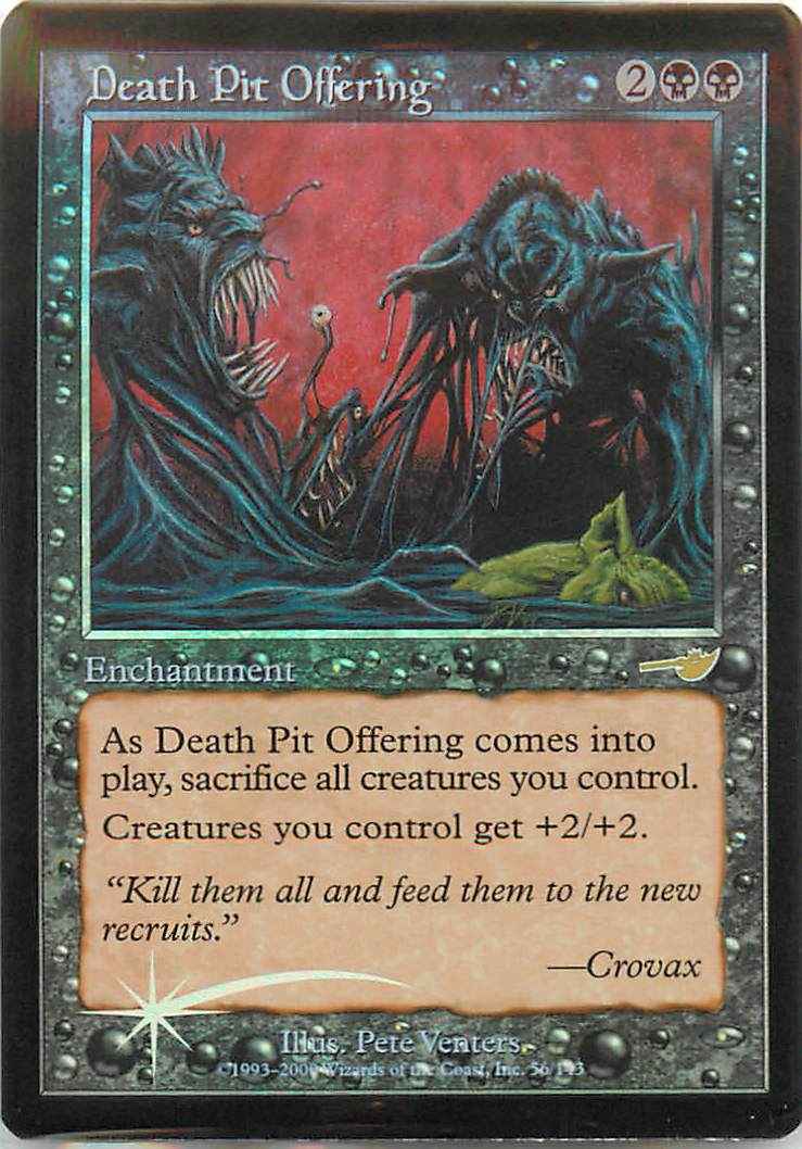 死の奈落の捧げ物