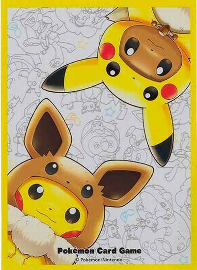 デッキシールド　FAN OF PIKACHU\u0026EIEVUI