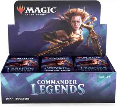 統率者レジェンズ ドラフトブースター 1Box  英語版 新品未開封 MTG MTG】 統率者レジェンズ 英語版 ドラフトブースター BOX 未開封