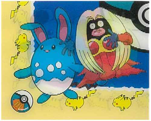 明治 ポケモン 3Dカード マリル(...