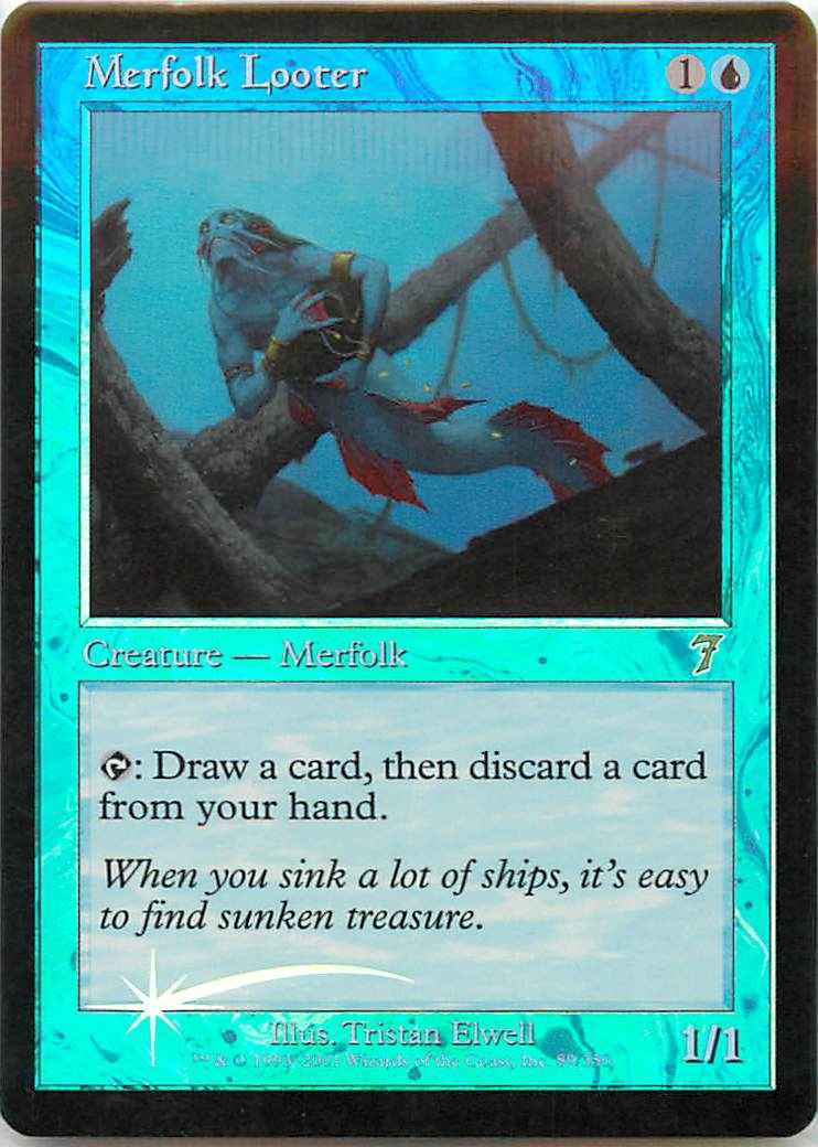 マーフォークの物あさり