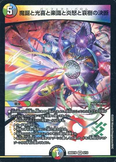 魔誕と光喜と楽識と炎怒と哀樹の決断