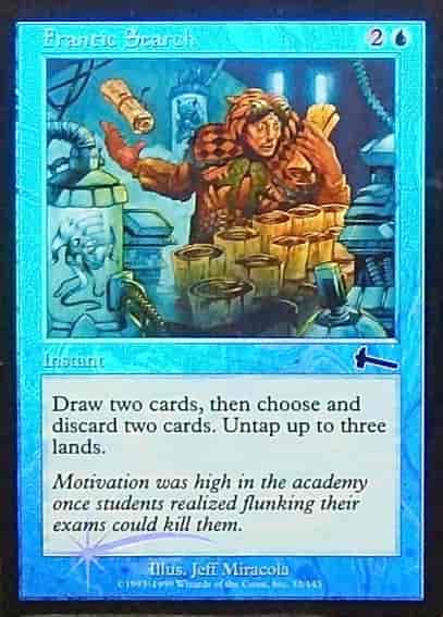 MTG ULG 大あわての捜索 foil MTG】 大あわての捜索 コモン Foil | トレカの激安通販トレトク