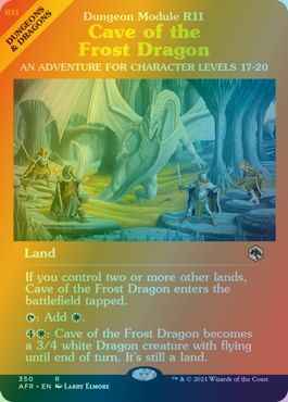 フロスト・ドラゴンの洞窟(ショー...