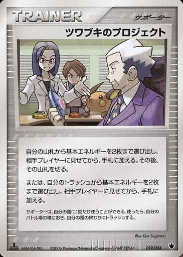 ツワブキのプロジェクト
