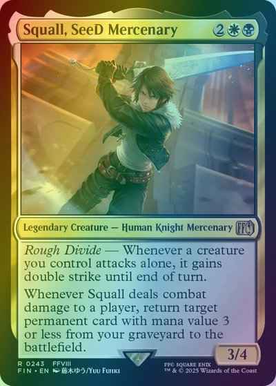 SeeDの傭兵、スコール