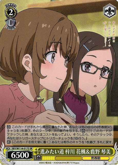 進みたい道 梓川 花楓＆鹿野 琴美