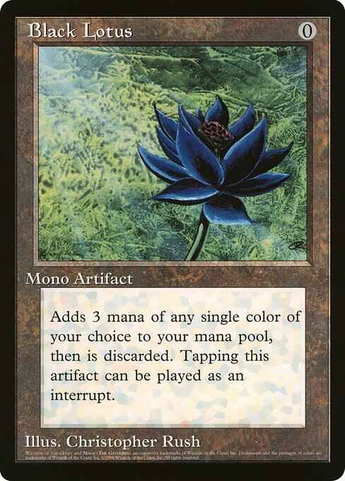 Black Lotus  プロモ 大判カード