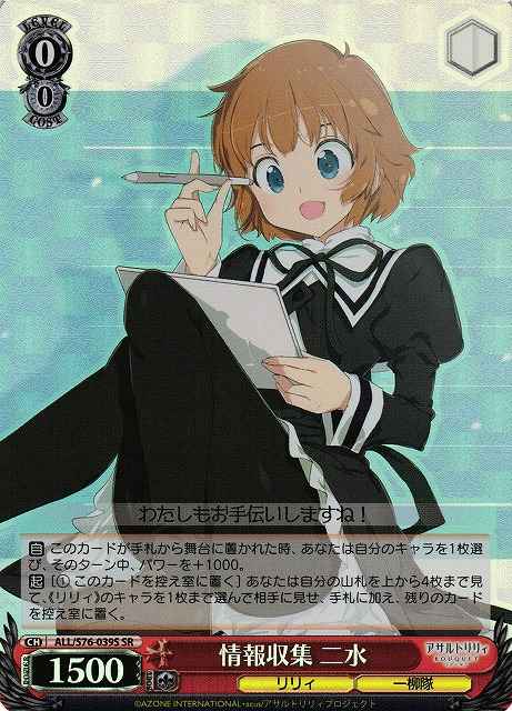 情報収集 二水