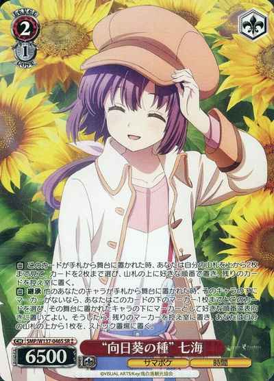 “向日葵の種” 七海
