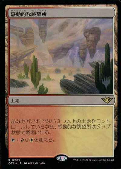 感動的な眺望所