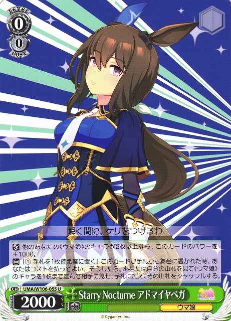 Starry Nocturne アドマイヤベガ