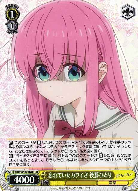 忘れていたカワイさ 後藤ひとり