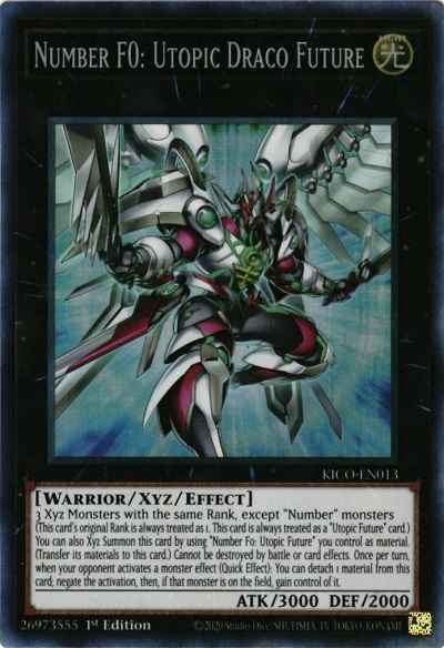 FNo.0 未来龍皇ホープ 英語版 1st...