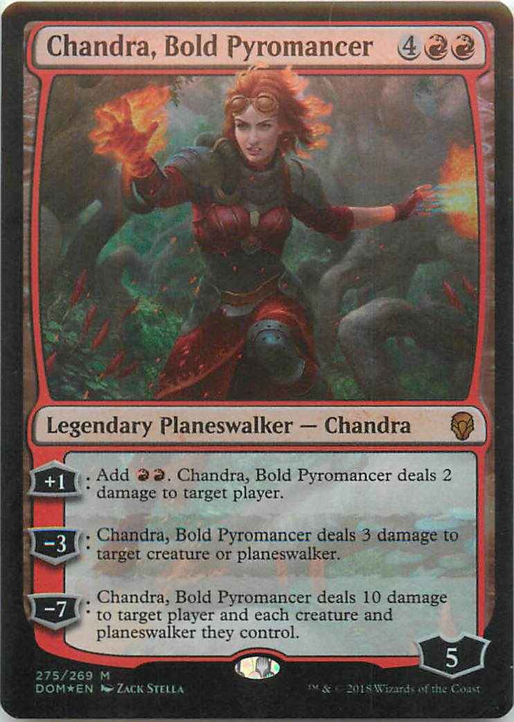 勇敢な紅蓮術師、チャンドラ